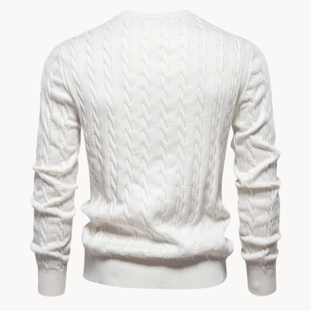 Kosta Cable Knit Sweater | BELIVITE