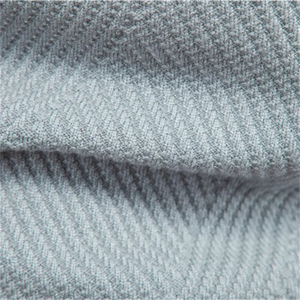 Zander Field Stripe Cotton Crewneck | BELIVITE