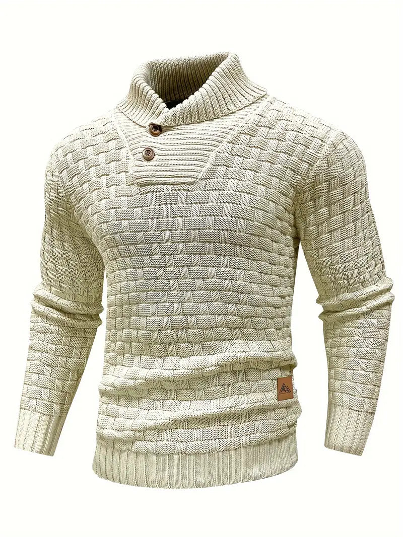 Leo button-down Sweater | BELIVITE