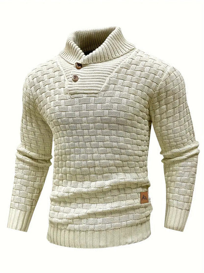 Leo button-down Sweater | BELIVITE