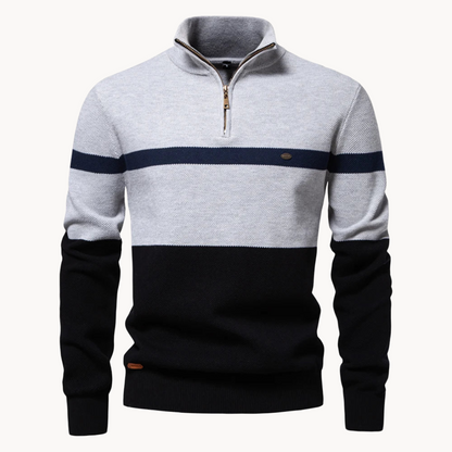 Connor Quarter Zip Sweater | BELIVITE
