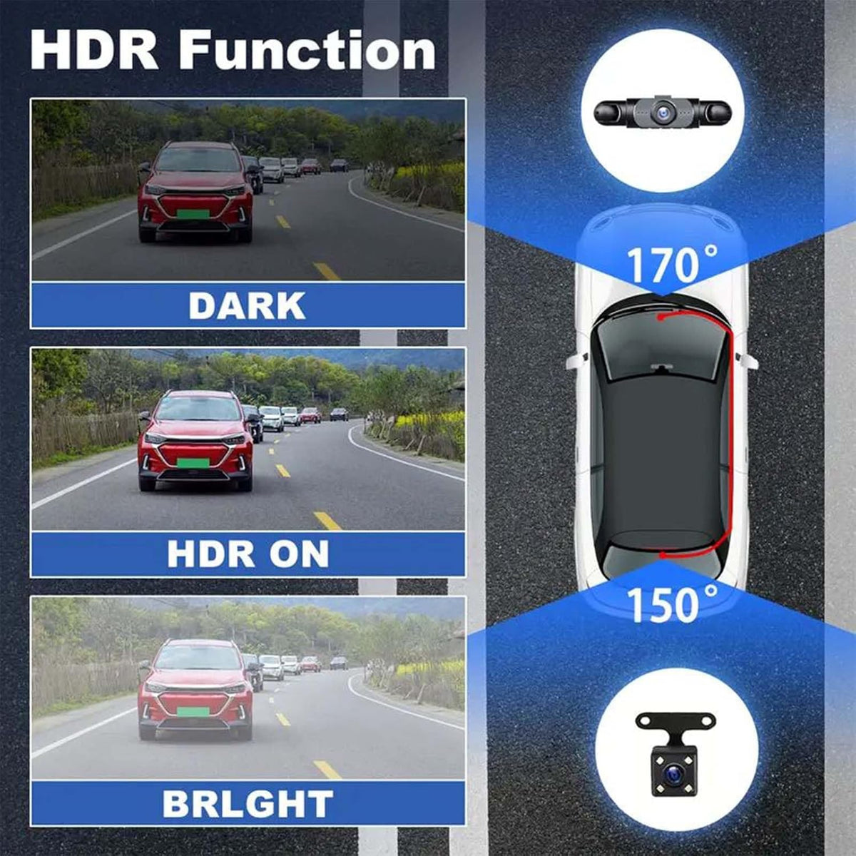 VistaDash – Full-View Car Dashcam System