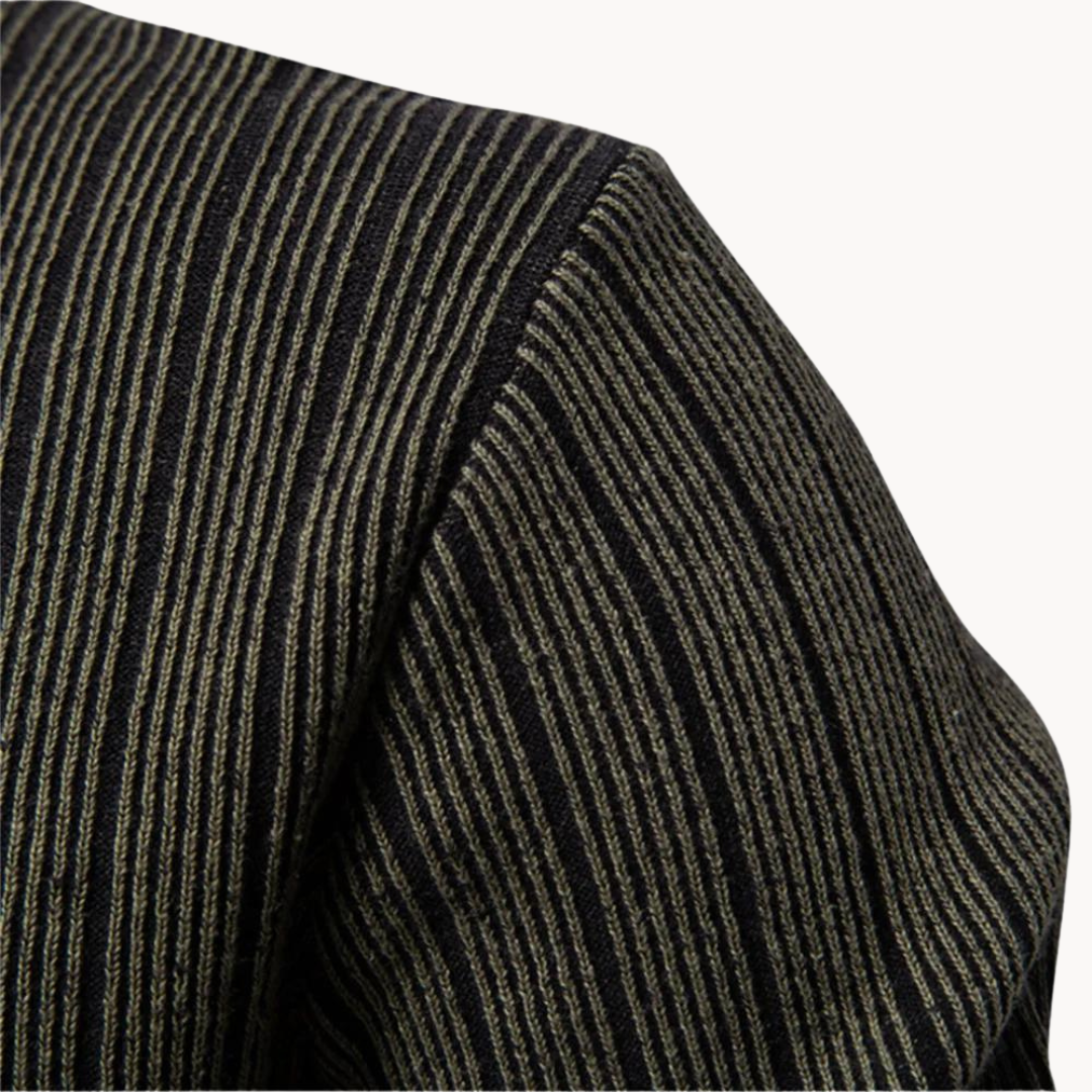 Quincy Striped Sweater | BELIVITE