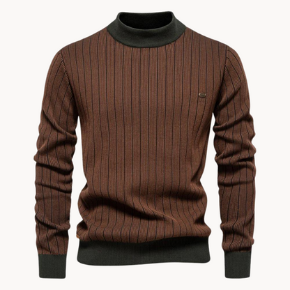 Quincy Striped Sweater | BELIVITE
