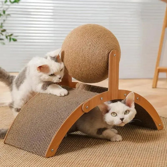 ClawSphere – Kratzball-Ständer für Katzen