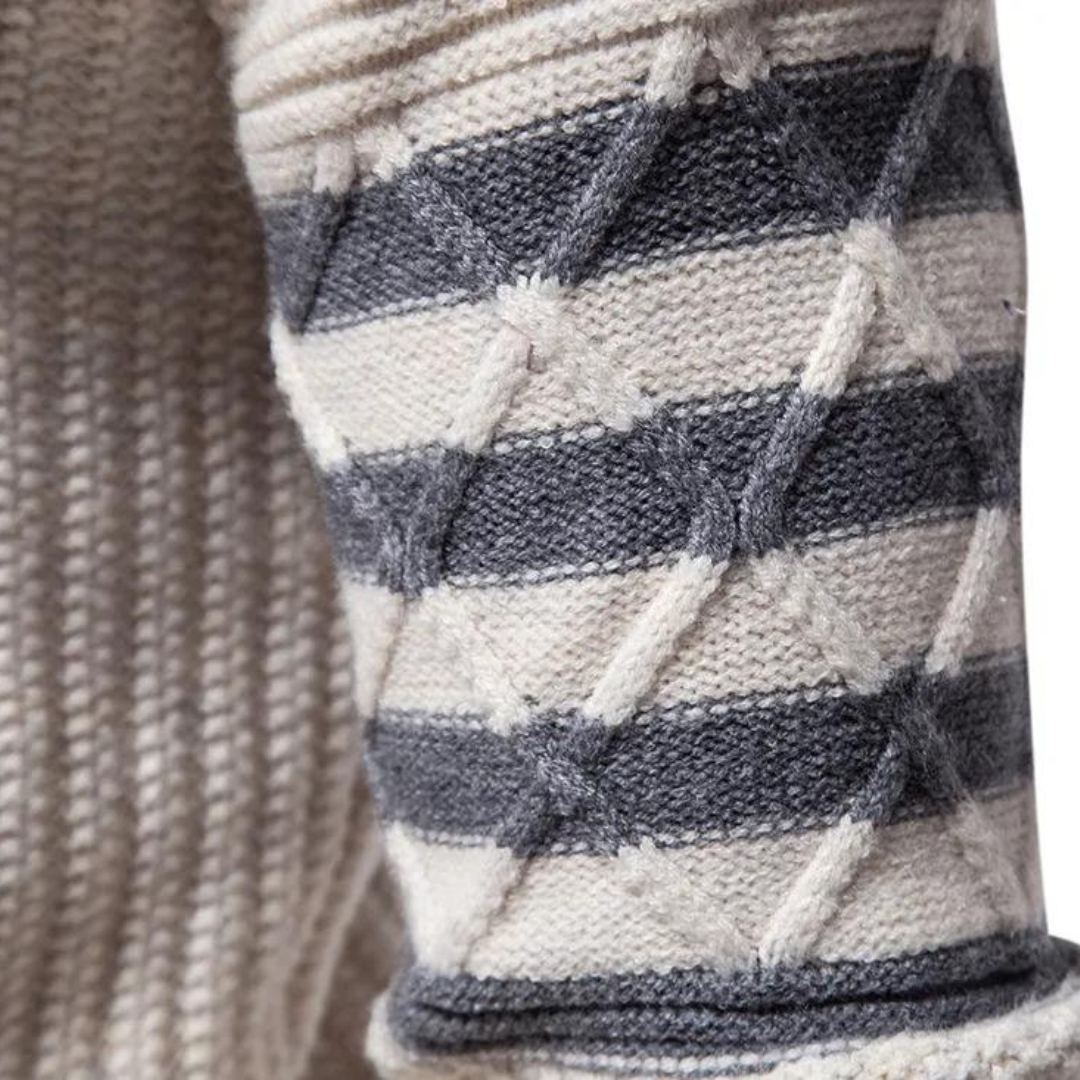 Warren Cable Crewneck Sweater | BELIVITE
