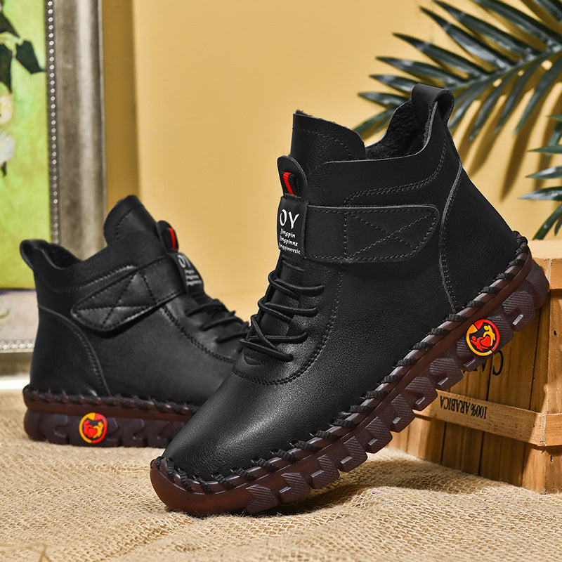 Ultra Comfortable & Warm Leather Shoes | BELIVITE