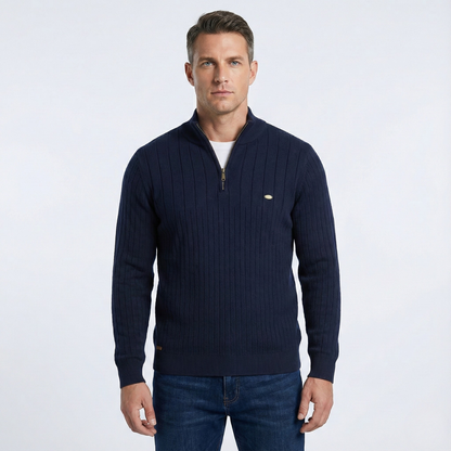 Jenson Quarter Zip Sweater | BELIVITE