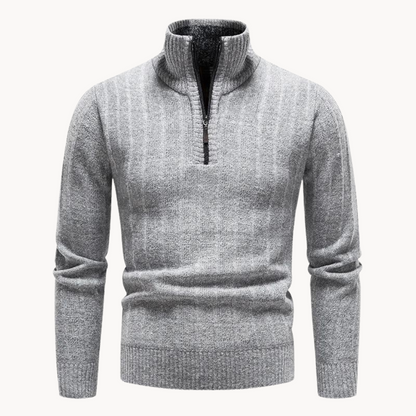 Freddie Quarter Zip Sweater | BELIVITE