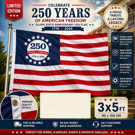 FreedomHonor – Flagge zum 250. Jubiläum