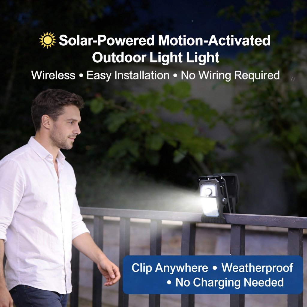 SunSense - Automatic Motion Garden Lights