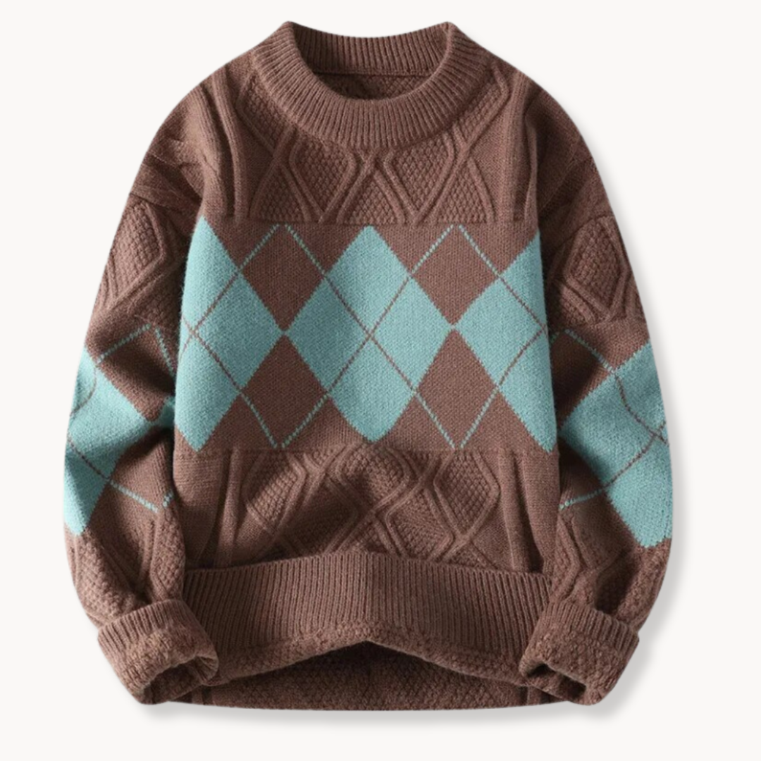Ellis GeoKnit Sweater | BELIVITE