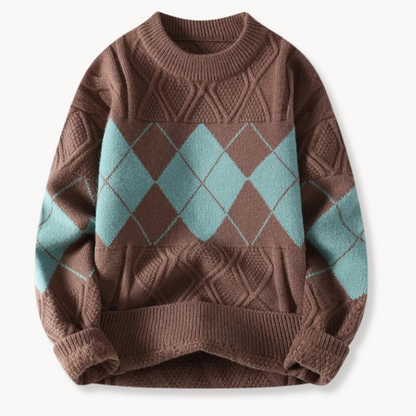 Ellis GeoKnit Sweater | BELIVITE