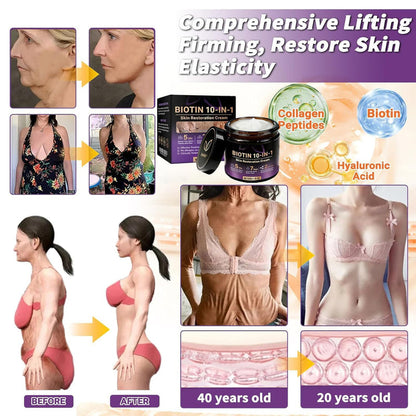SkinRevive –  Biotin 10-in-1 Skin Restoration Cream