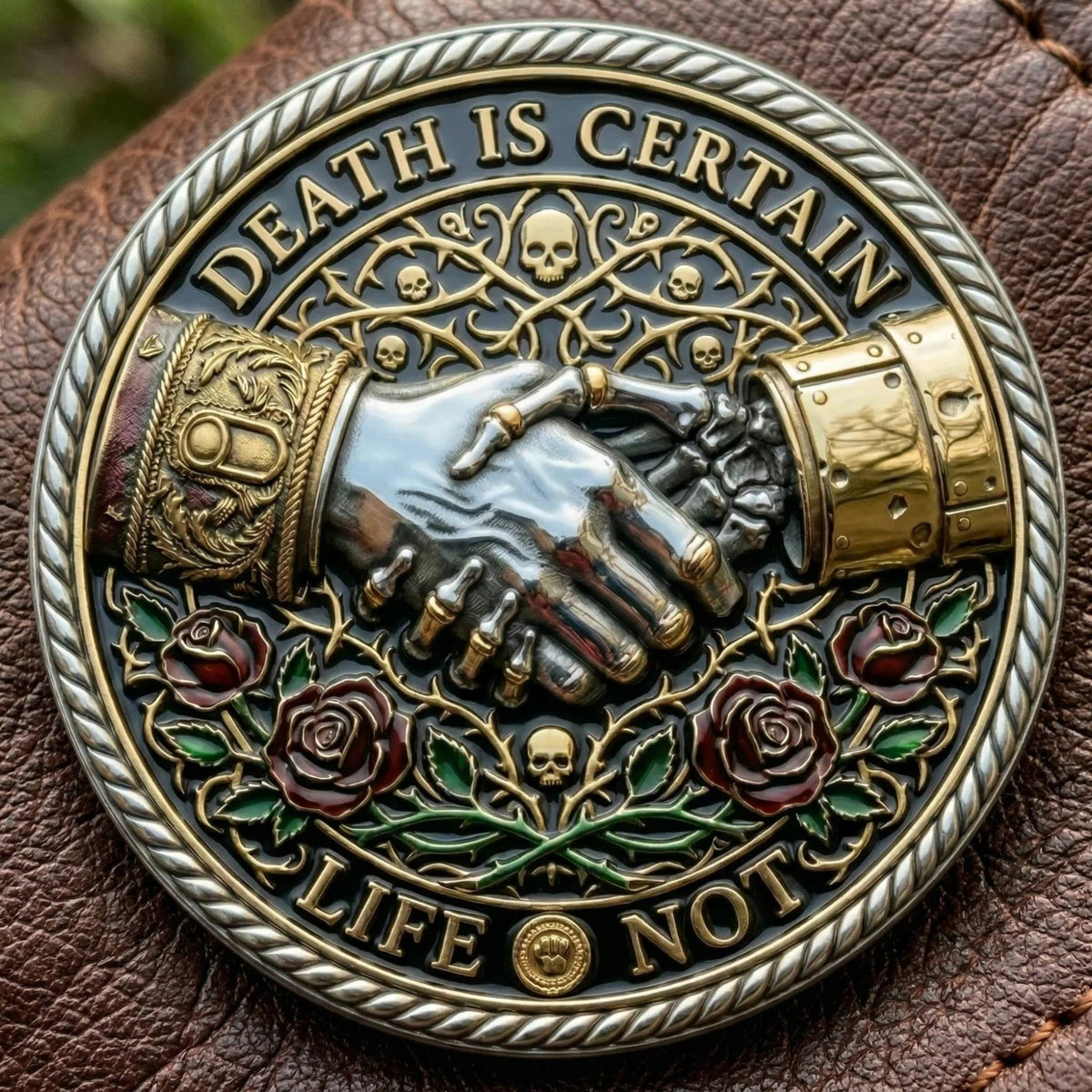 MementoLegacy – Philosophy Challenge Coin