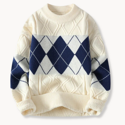 Ellis GeoKnit Sweater | BELIVITE