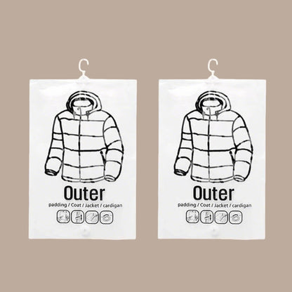 VacuHang – Space-Saving Hanging Vacuum Storage Bags