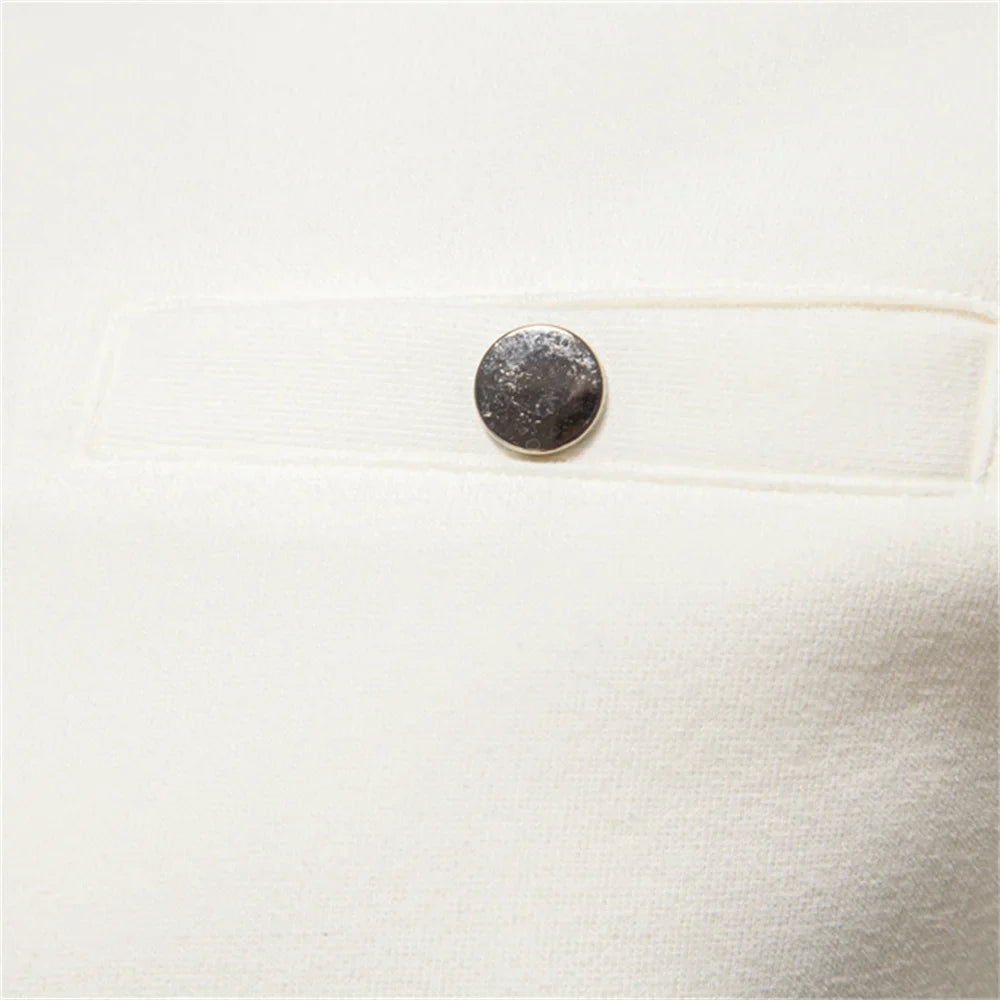 Lennox Mock Neck Zip Sweater | BELIVITE