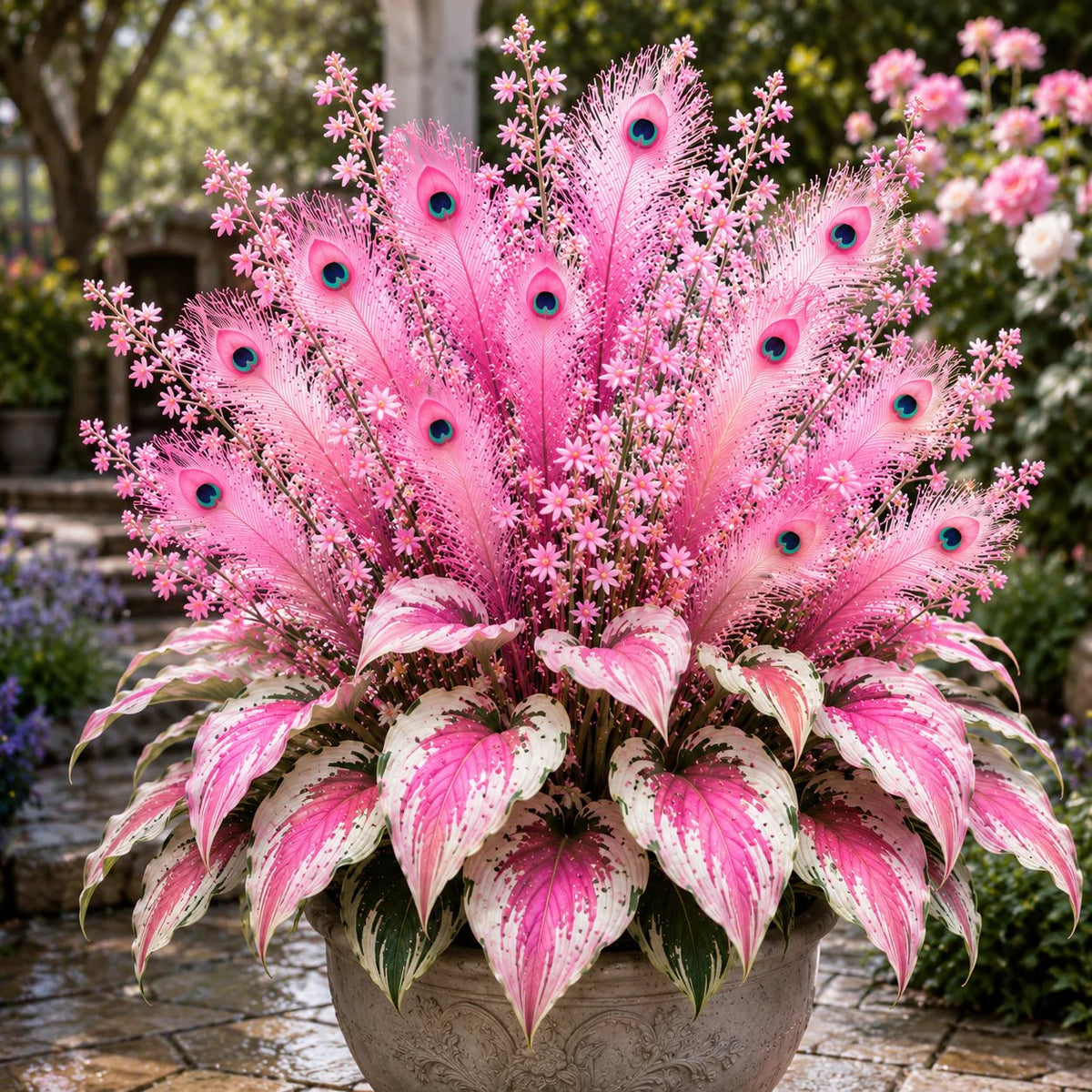 FlameFeather – Peacock Hosta Bulbs
