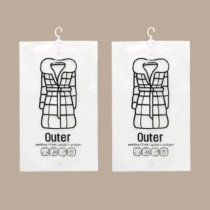 VacuHang – Space-Saving Hanging Vacuum Storage Bags