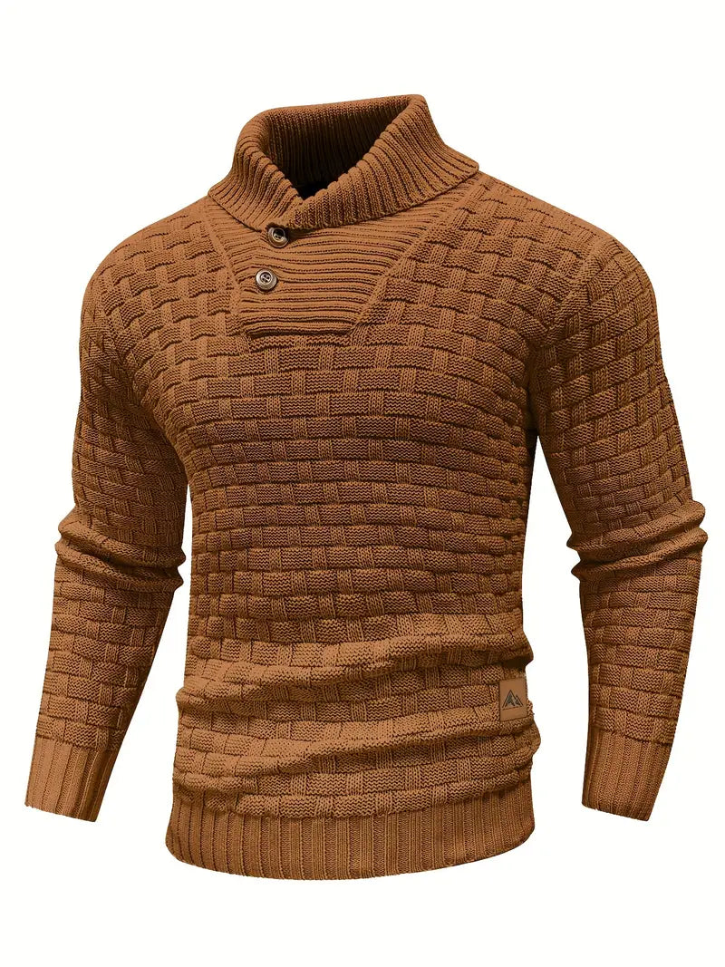 Leo button-down Sweater | BELIVITE