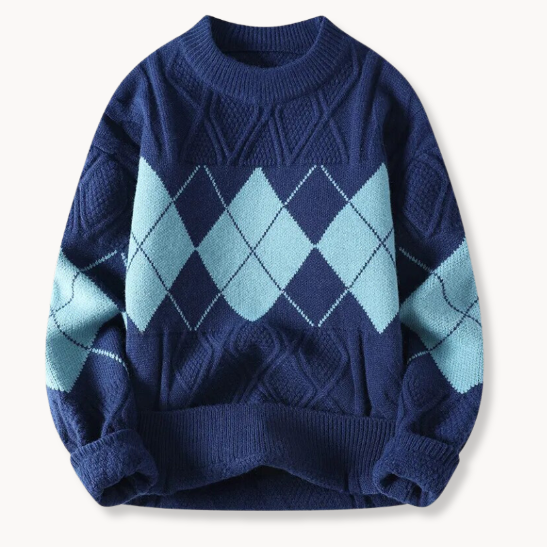 Ellis GeoKnit Sweater | BELIVITE
