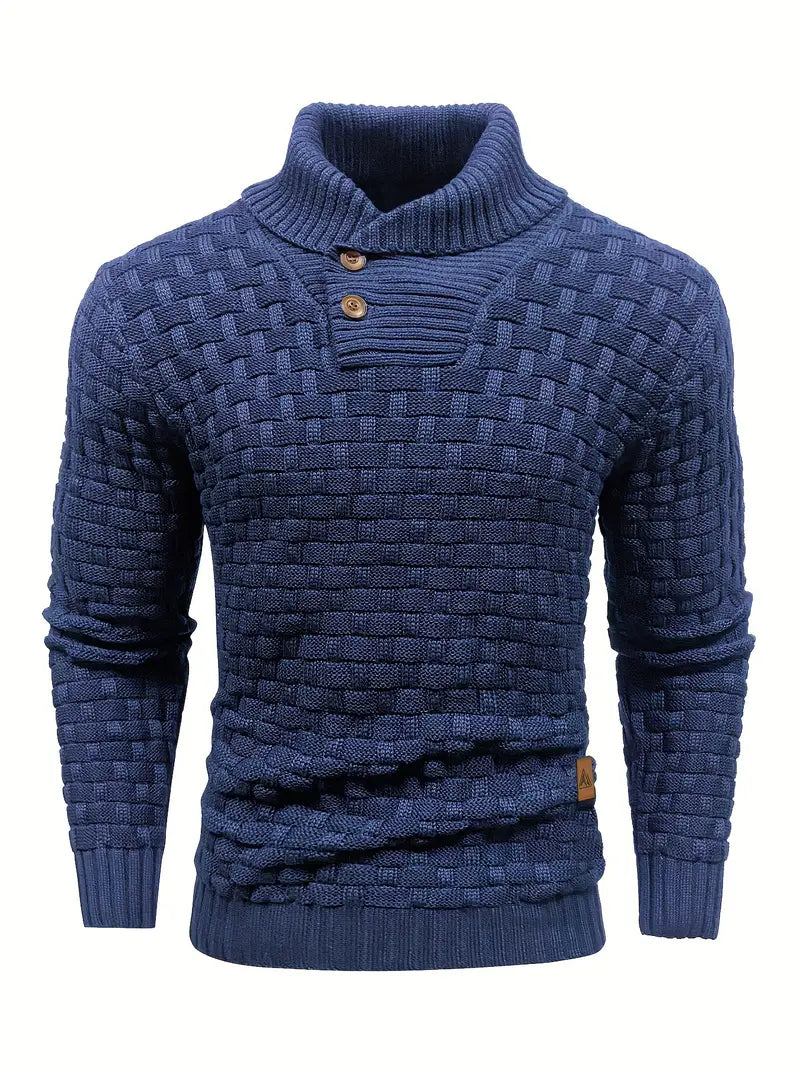 Leo button-down Sweater | BELIVITE