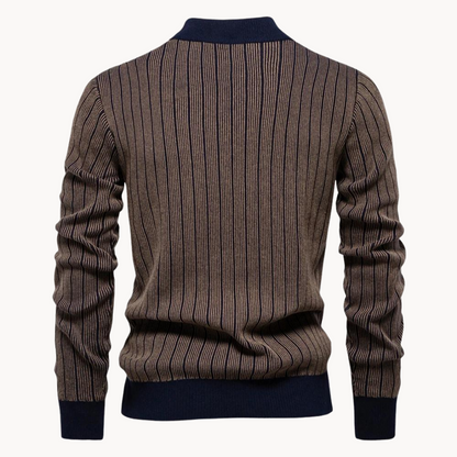 Quincy Striped Sweater | BELIVITE