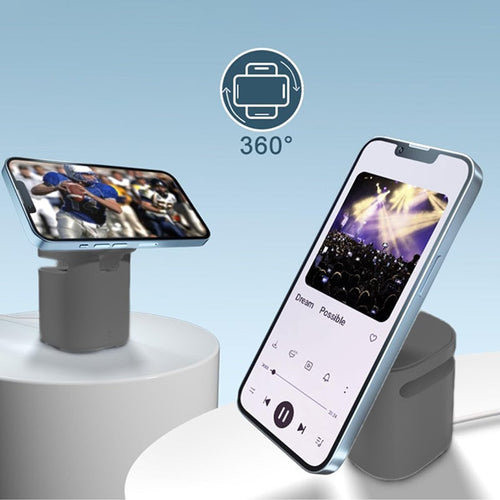 PowerBeat Dock – Magnetic Wireless Charger & Speaker