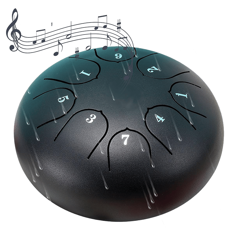 DrizzleTune – Outdoor Rain Music Drum Decor