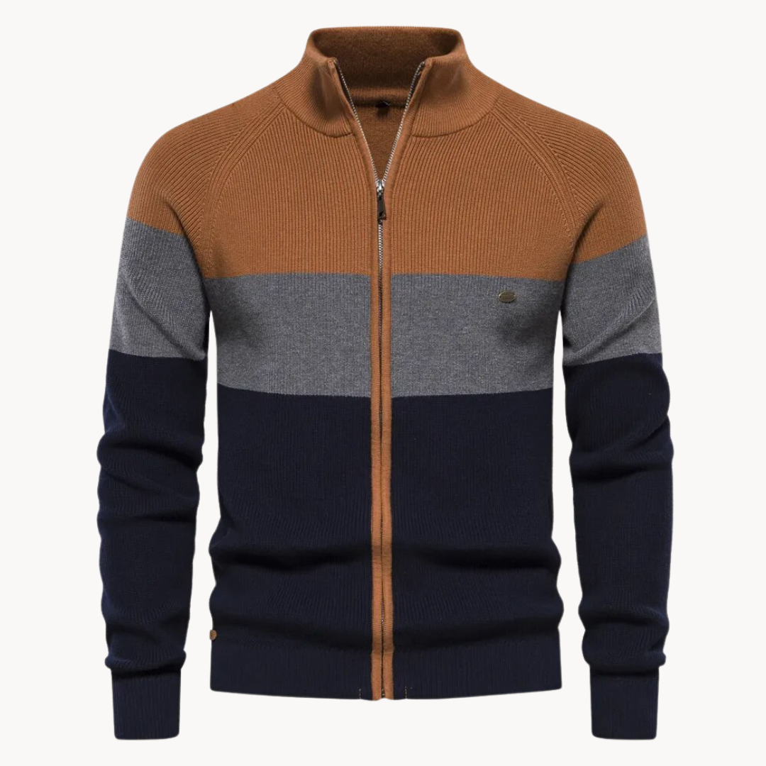 Edy Autumn Zipped Cardigan | BELIVITE