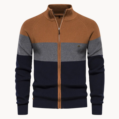 Edy Autumn Zipped Cardigan | BELIVITE