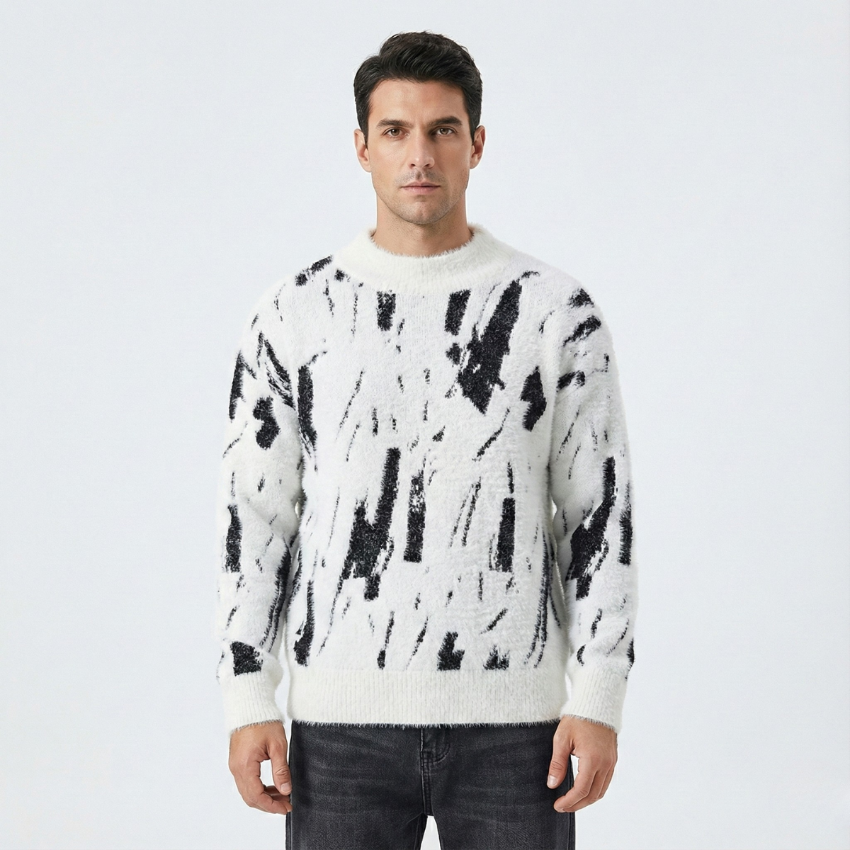 Nico Crew Neck Sweater | BELIVITE