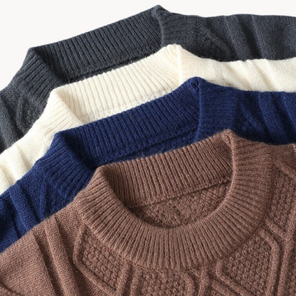 Ellis GeoKnit Sweater | BELIVITE
