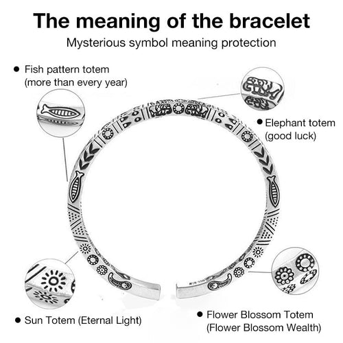 RuneLuxe – Totem Inspired Bracelet