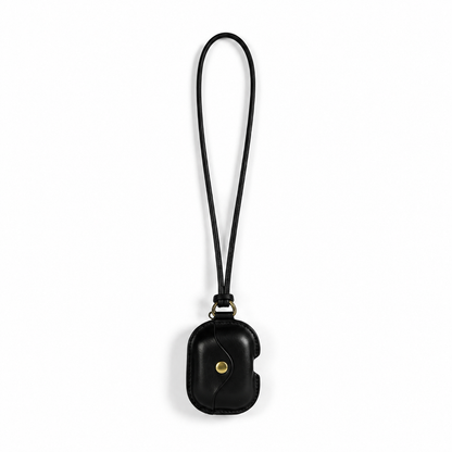 LuxeShield – Premium Genuine Leather AirPods Protective Case