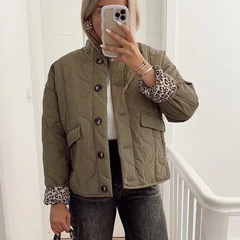 Leopard Women's Jacket | BELIVITE