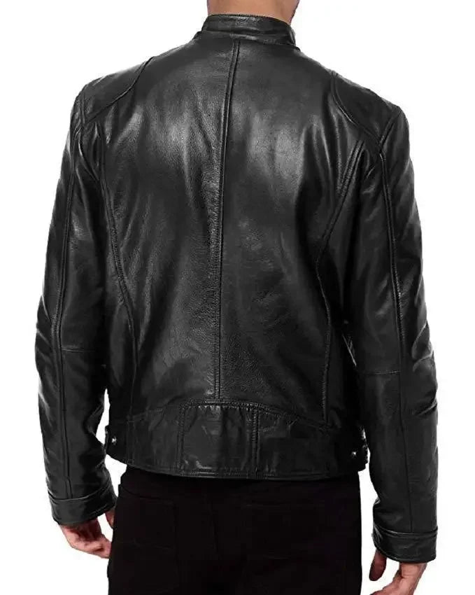 Trenton Leather Men's Jacket | BELIVITE