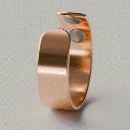 MagnaLuxe – Elegant Stainless Steel Magnetic Ring