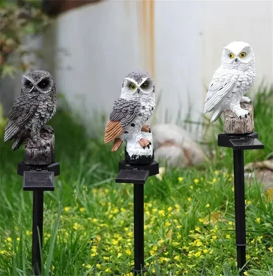 OwlGuard – Solar LED Garden Light