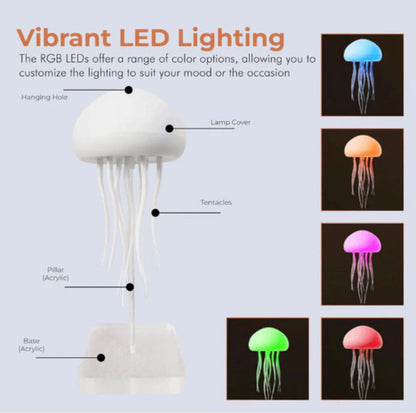 HydraGlow – Interactive Jellyfish Light Display