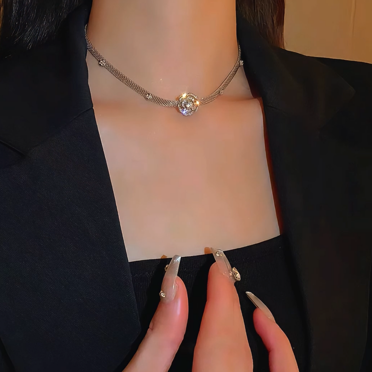 Bella Luna - Italian Silver Necklace