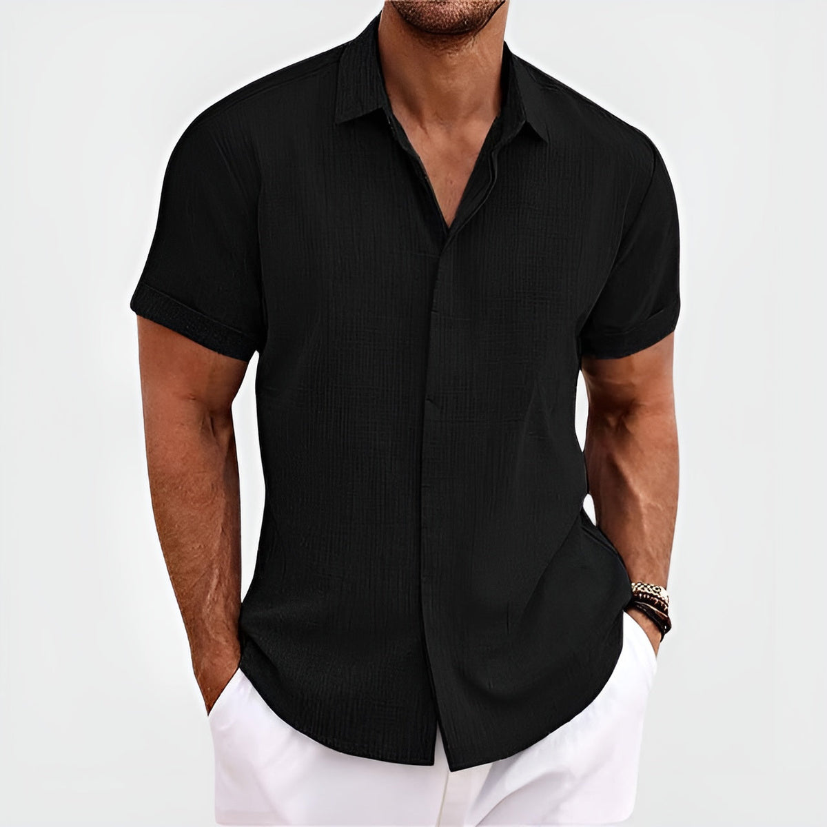 Pierre Linen Shirt | BELIVITE