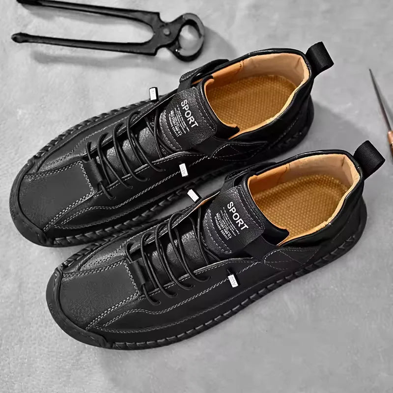 Travon™ – Premium Leather Casual Shoes for Men