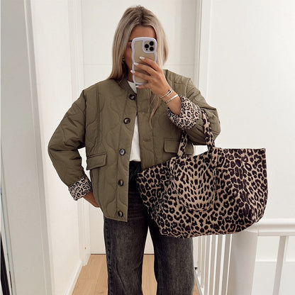 Leopard Women's Jacket | BELIVITE