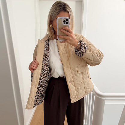 Leopard Women's Jacket | BELIVITE