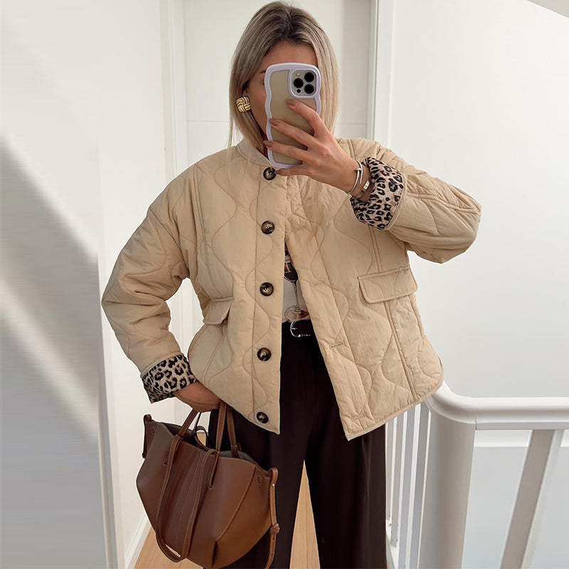 Leopard Women's Jacket | BELIVITE