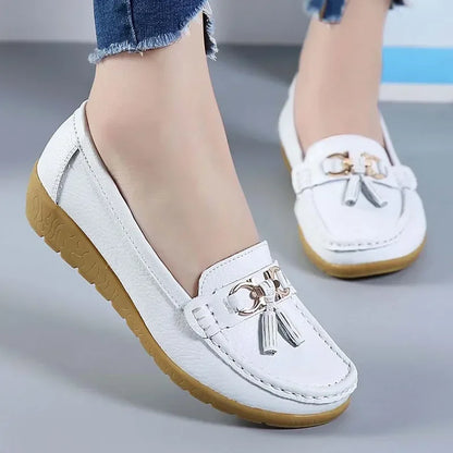 Orthopedic Leather Moccasin | BELIVITE