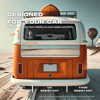 FaithDrive – Jesus Cross Car Hanging Decor