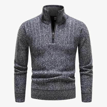 Freddie Quarter Zip Sweater | BELIVITE